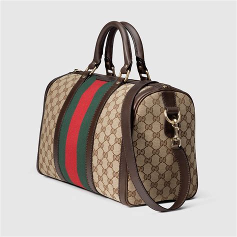 gucci vintage web gg boston bag|vintage gucci handbags from 1970s.